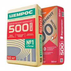 Цемент Цемросс М 500 Д20 серый 50 кг
