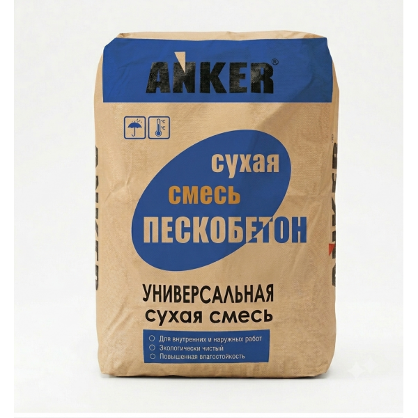 Пескобетон М300 ТУ 40 кг